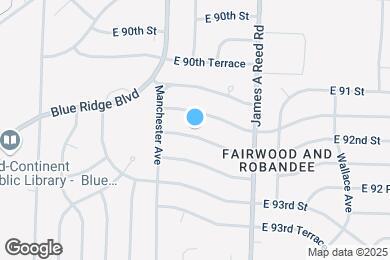 Map image of the property - 7906 E 92nd St