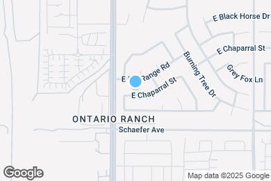 Map image of the property - 2741 E Chaparral St