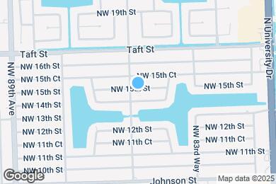 Map image of the property - 8520 NW 15th St
