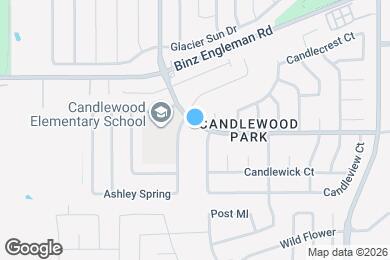 Map image of the property - 3658 Candleglenn
