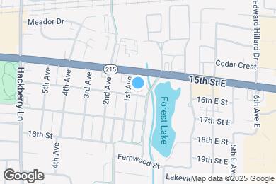 Map image of the property - Myers Flats