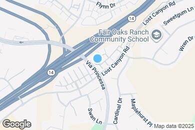 Map image of the property - 17981 Lost Canyon Rd
