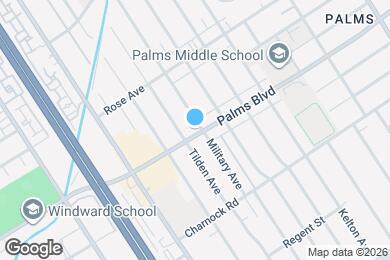 Map image of the property - 11007 Palms Blvd