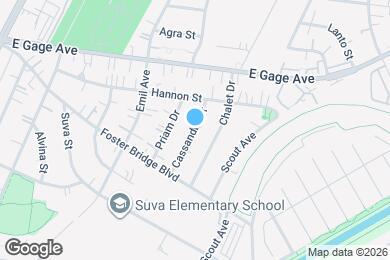 Map image of the property - 6538 Cassandra Dr