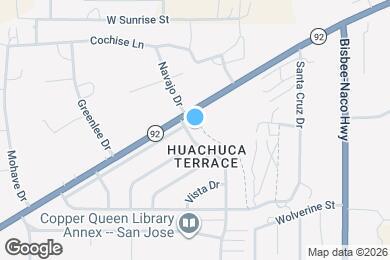 Map image of the property - 103 San Jose Dr