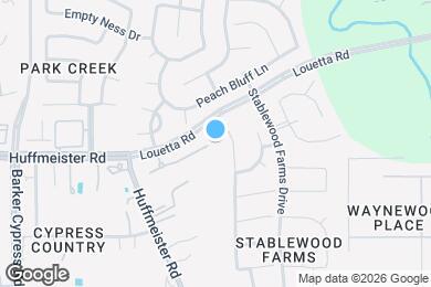 Map image of the property - 16302 Stable Manor Ln