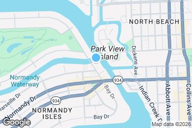 Map image of the property - 7207 Bay Dr