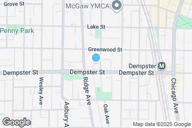 Map image of the property - 1312 Oak Ave