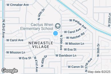 Map image of the property - 9417 N 39th Dr