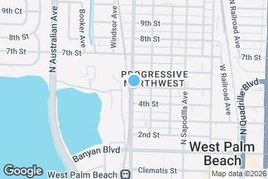 Map image of the property - 520 N Tamarind Ave