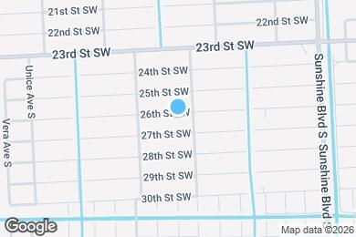 Map image of the property - 3305-3326 26th St SW