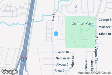 Map image of the property - Ridge & Parkdale Apartments