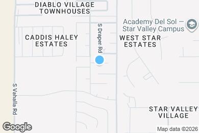 Map image of the property - 7471 W Calle Aragon