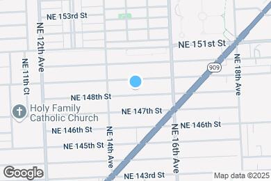 Map image of the property - 1493 NE 148th St