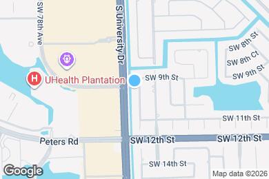 Map image of the property - 941 SW 75th Terrace