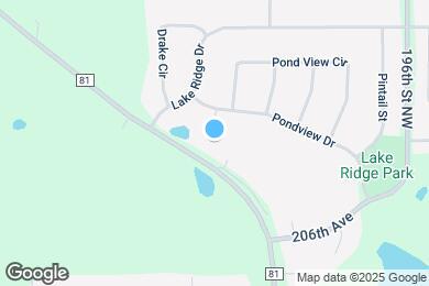 Map image of the property - 4732 Blanding Ct