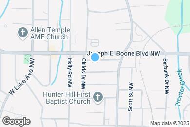 Map image of the property - 1454 Rome Dr NW