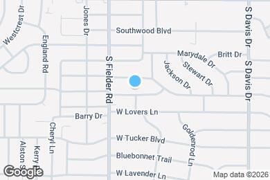 Map image of the property - 1501 Juanita Dr