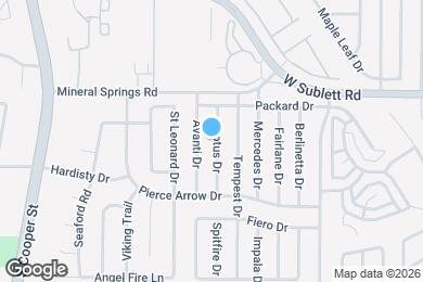 Map image of the property - 6214 Lotus Dr