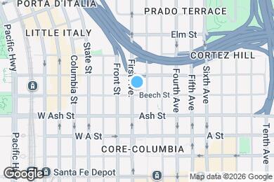 Map image of the property - Ancora Apartments