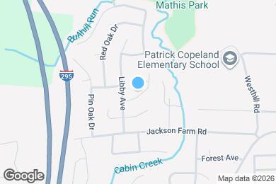 Map image of the property - 3613 Creekwood Dr