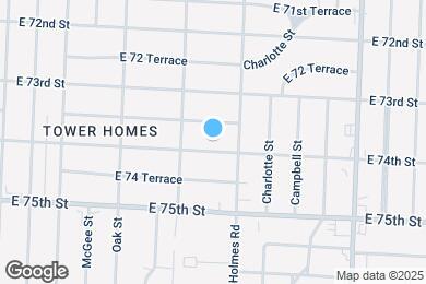 Map image of the property - 624 E 74th St