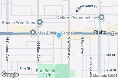 Map image of the property - 463 W Ramona Dr