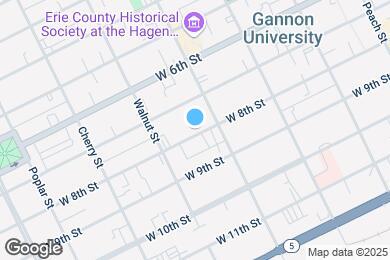 Map image of the property - 424 W 8th St