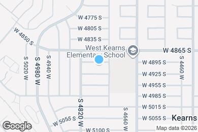 Map image of the property - 4755 W 4895 S
