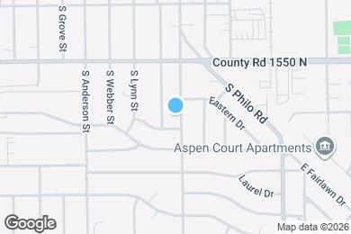 Map image of the property - 1103 S Cottage Grove Ave