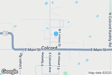 Map image of the property - 304 N Colcord Ave