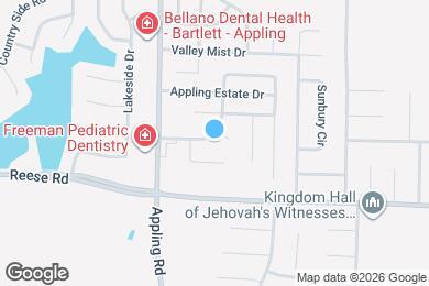 Map image of the property - 2570 Appling Glen Dr