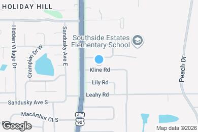 Map image of the property - 9729 Kline Rd