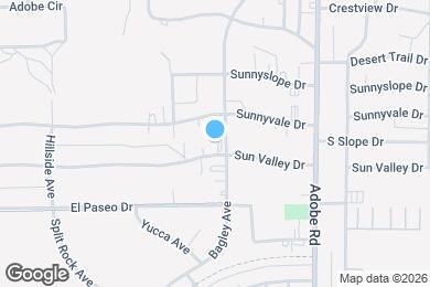 Map image of the property - 73538 Sun Valley Dr