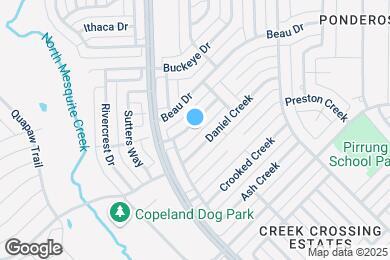 Map image of the property - 2524 Hackberry Creek
