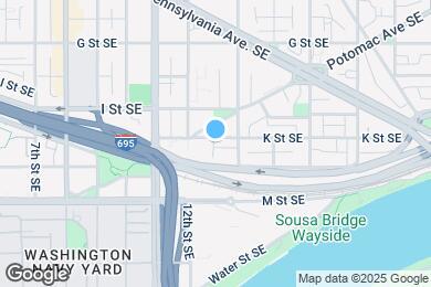 Map image of the property - 1229 K St SE