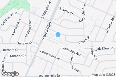 Map image of the property - 205 E Acacia St