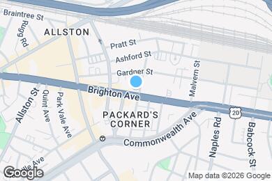 Map image of the property - 67 Brighton Ave