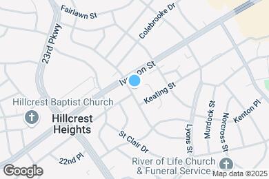 Map image of the property - 4008 24th Ave