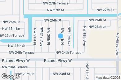 Map image of the property - 2512 NW 19th Pl