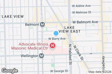 Map image of the property - 850 W Barry Ave