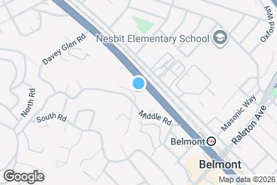 Map image of the property - 600 El Camino Real