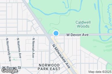 Map image of the property - 6331 W Devon Ave