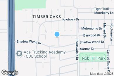 Map image of the property - 1823 Shadow Bend Dr