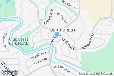 Map image of the property - 7776 Carr Dr