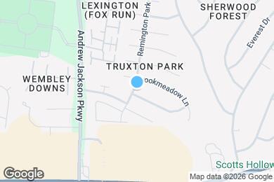 Map image of the property - 1701 Stone Hollow Ct