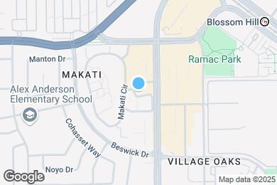 Map image of the property - 5717 Makati Cir