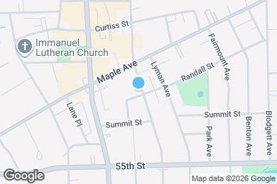 Map image of the property - 5258 Washington St