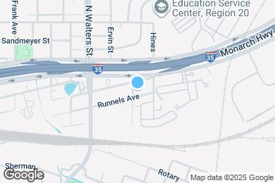 Map image of the property - 707 Runnels Ave