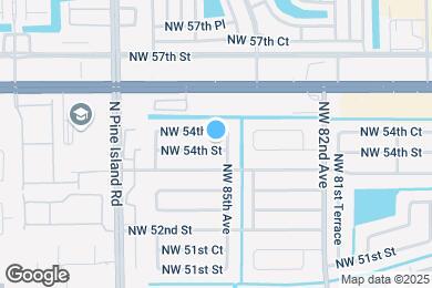 Map image of the property - 8511 NW 54th St
